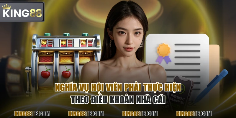 Nghĩa vụ hội viên phải thực hiện theo điều khoản nhà cái